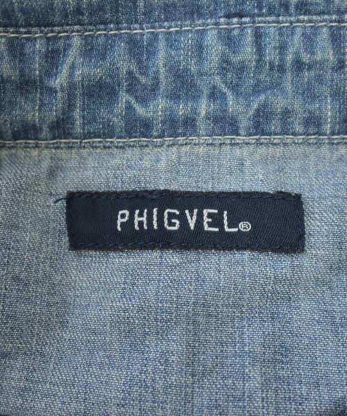 PHIGVEL（フィグベル）カジュアルシャツ 紺 サイズ:2(M位) メンズ/2200654003022