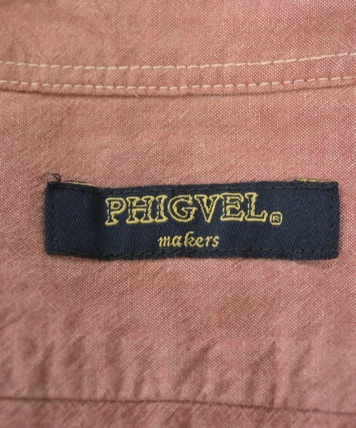 PHIGVEL（フィグベル）カジュアルシャツ 茶 サイズ:2(M位) メンズ/2200654003046