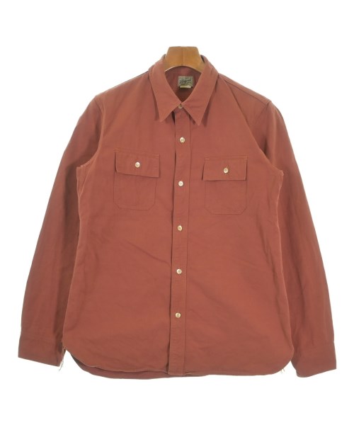 PHIGVEL(フィグベル)カジュアルシャツ オレンジ サイズ:15(S位)/2200659001023