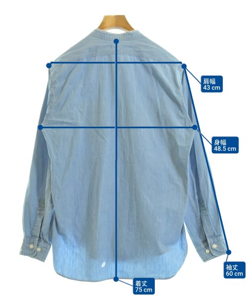 PHIGVEL（フィグベル）カジュアルシャツ 青 サイズ:2(M位) メンズ/2200659277091