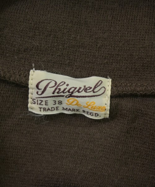 PHIGVEL（フィグベル）Tシャツ・カットソー 茶 サイズ:38(S位) メンズ/2200711147126