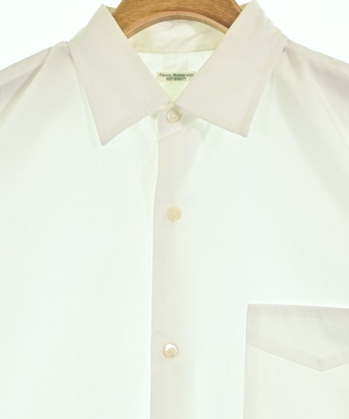 PHIGVEL（フィグベル）カジュアルシャツ 白 サイズ:1(S位) メンズ/2200662514046