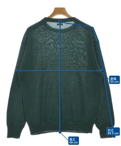 PHIGVEL（フィグベル）ニット・セーター 緑 サイズ:3(L位) メンズ/2200669482089