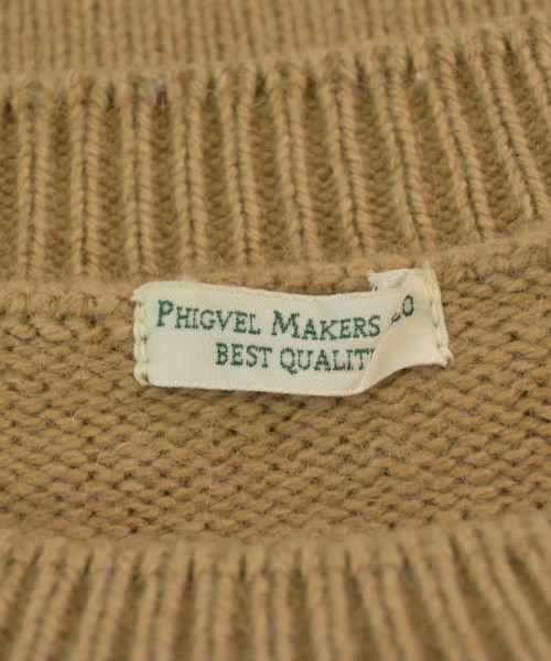 PHIGVEL（フィグベル）ニット・セーター ベージュ サイズ:2(M位) メンズ/2200669482096