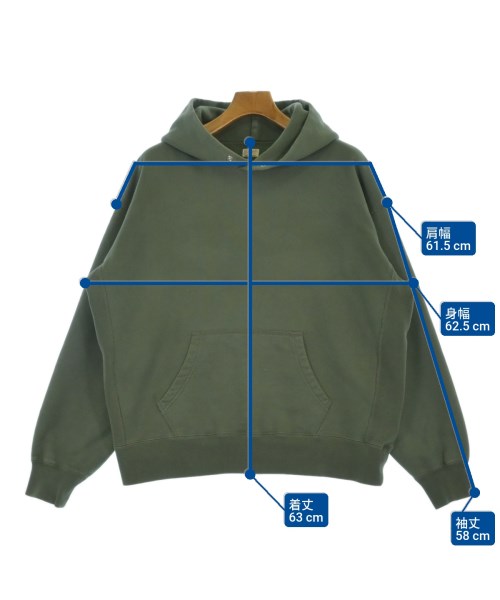 PHIGVEL（フィグベル）パーカー 緑 サイズ:4(XL位) メンズ/2200669482119