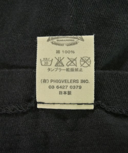 PHIGVEL（フィグベル）Tシャツ・カットソー 黒 サイズ:2(M位) メンズ/2200721442105