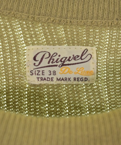 PHIGVEL（フィグベル）Tシャツ・カットソー カーキ サイズ:2(M位) メンズ/2200722516065