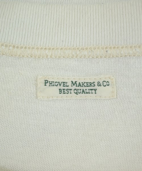 PHIGVEL（フィグベル）Tシャツ・カットソー 白 サイズ:2(M位) メンズ/2200721943398