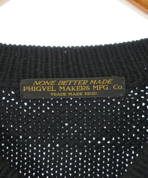 PHIGVEL（フィグベル）カーディガン 黒 サイズ:2(M位) メンズ/2200692877050