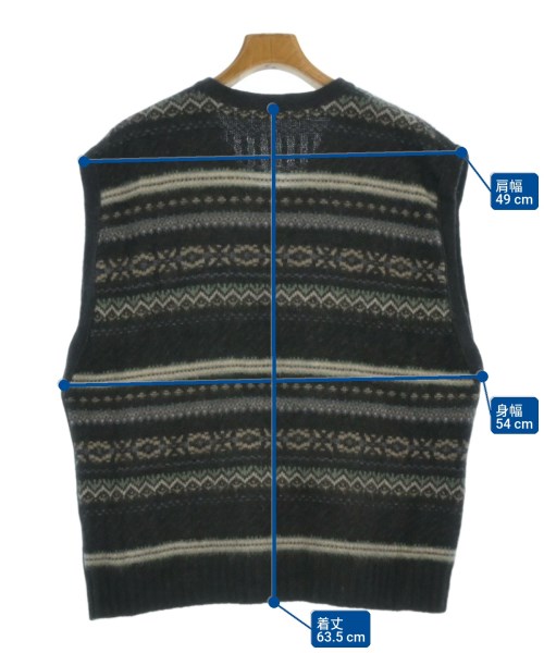 OLD JOE & CO（オールドジョー）ベスト 黒 サイズ:40(L位) メンズ/2200627976032