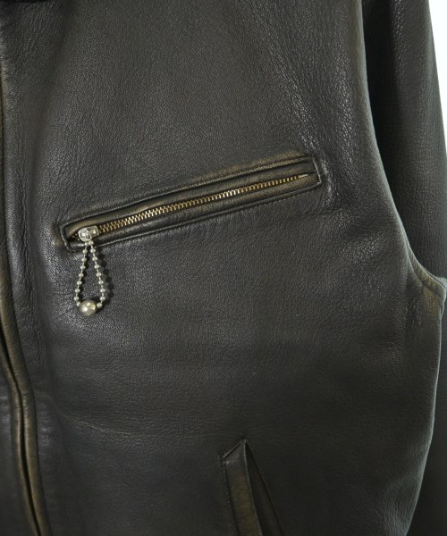 OLD JOE & CO（オールドジョー）ライダース 茶 サイズ:38(L位) メンズ/2200662407010