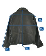 OLD JOE & CO（オールドジョー）ライダース 茶 サイズ:38(L位) メンズ/2200662407010