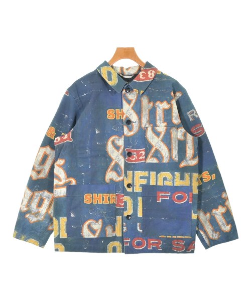 OLD JOE & CO(オールドジョー)カバーオール 青 サイズ:M/2200640321024