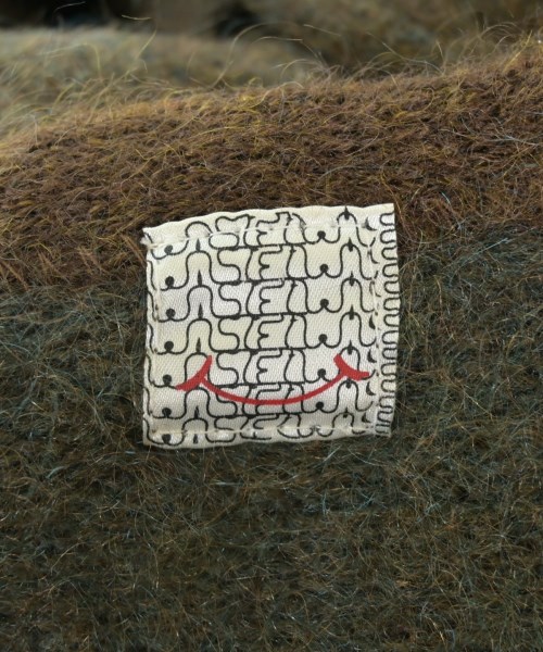 Waste(twice)（ウェイストトゥワイス）カーディガン カーキ サイズ:L メンズ/2200638024050