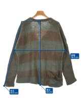 Waste(twice)（ウェイストトゥワイス）カーディガン カーキ サイズ:L メンズ/2200638024050