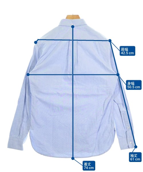 Vendor Things（ベンダーシングス）カジュアルシャツ 青 サイズ:S メンズ/2200672600074