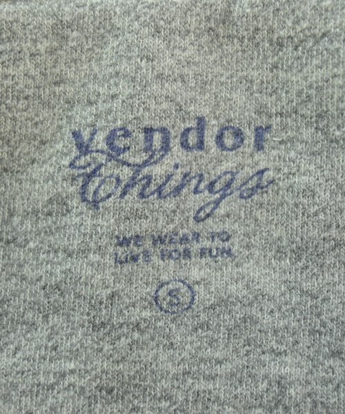 Vendor Things（ベンダーシングス）パーカー グレー サイズ:S メンズ/2200650250116