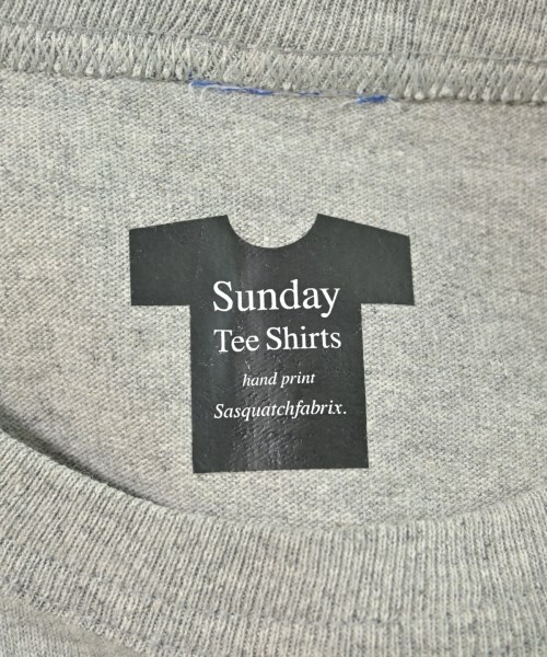 Sasquatchfabrix.（サスクワァッチファブリックス）Tシャツ・カットソー グレー サイズ:-(S位) メンズ/2200632647323