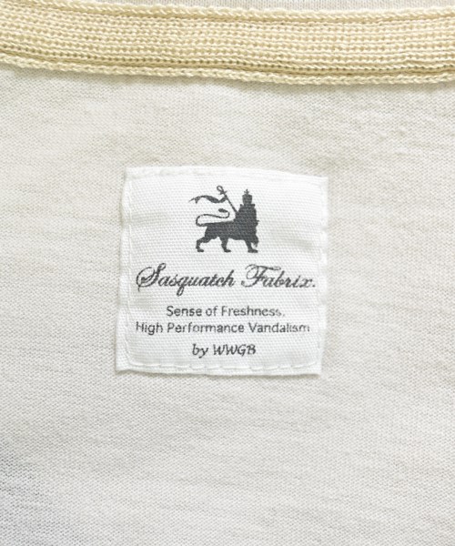 Sasquatchfabrix.（サスクワァッチファブリックス）Tシャツ・カットソー 白 サイズ:S メンズ/2200620617529