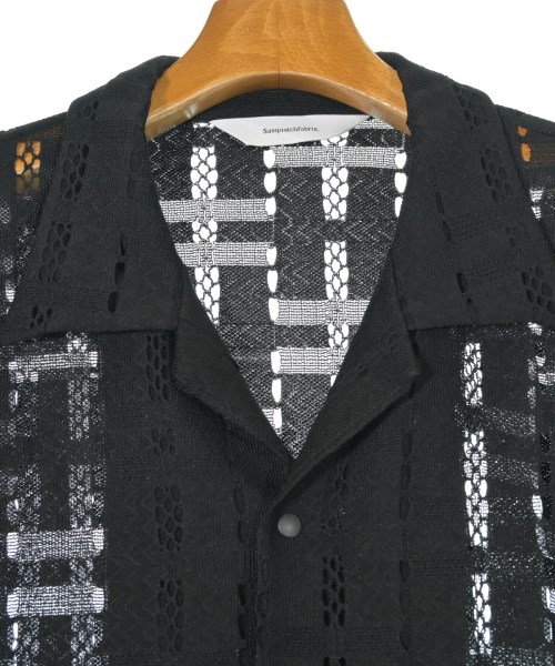 Sasquatchfabrix.（サスクワァッチファブリックス）カジュアルシャツ 黒 サイズ:XL メンズ/2200636233041