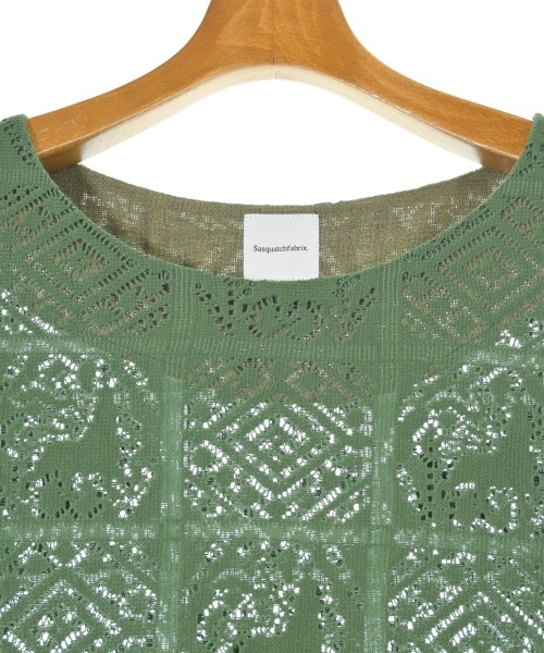 Sasquatchfabrix.（サスクワァッチファブリックス）カジュアルシャツ 緑 サイズ:XL メンズ/2200636233058