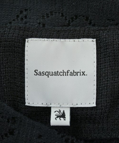 Sasquatchfabrix.（サスクワァッチファブリックス）カジュアルシャツ 黒 サイズ:XL メンズ/2200636233065