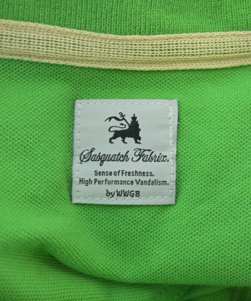 Sasquatchfabrix.（サスクワァッチファブリックス）ポロシャツ 緑 サイズ:S メンズ/2200634891632