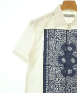 Sasquatchfabrix.（サスクワァッチファブリックス）カジュアルシャツ 白 サイズ:S メンズ/2200634891724