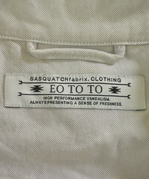 Sasquatchfabrix.（サスクワァッチファブリックス）カジュアルシャツ グレー サイズ:S メンズ/2200627521560