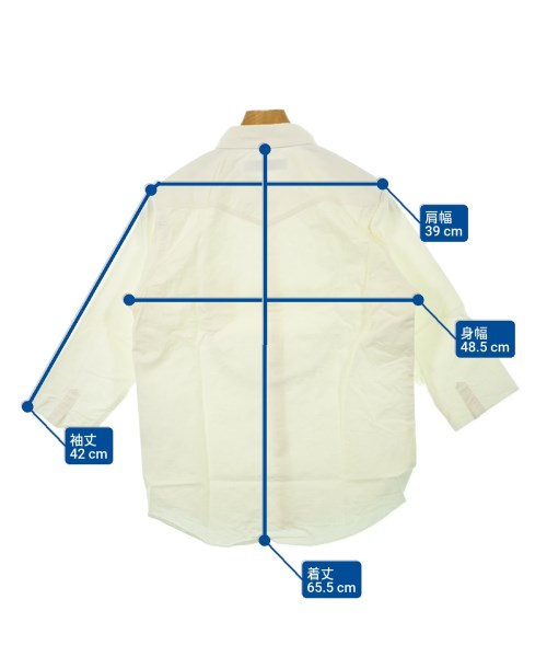 Sasquatchfabrix.（サスクワァッチファブリックス）カジュアルシャツ 白 サイズ:-(M位) メンズ/2200627521577