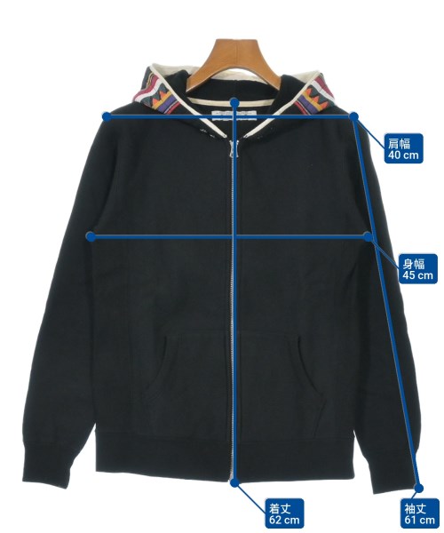 Sasquatchfabrix.（サスクワァッチファブリックス）パーカー 黒 サイズ:S メンズ/2200627521676