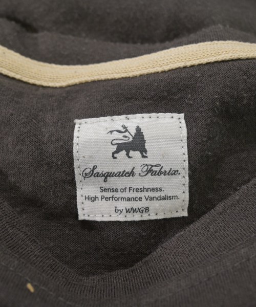 Sasquatchfabrix.（サスクワァッチファブリックス）Tシャツ・カットソー カーキ サイズ:S メンズ/2200627521782