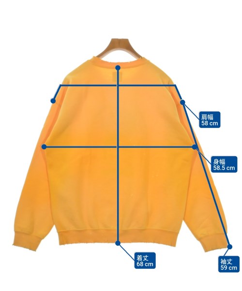 Sasquatchfabrix.（サスクワァッチファブリックス）スウェット 黄 サイズ:L メンズ/2200627997020