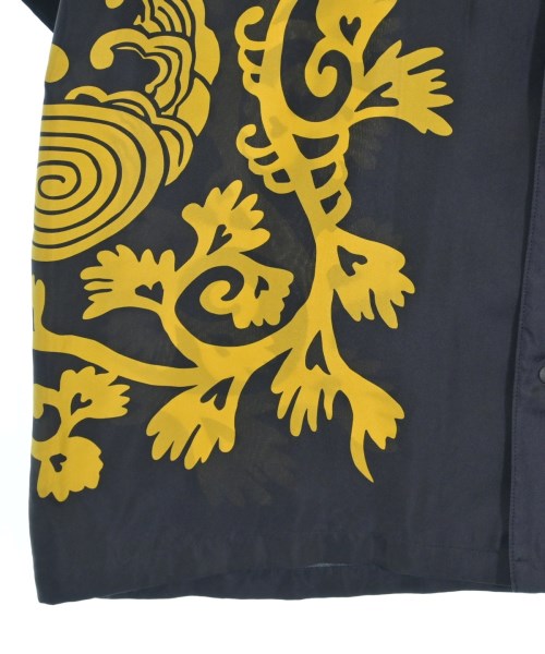 Sasquatchfabrix.（サスクワァッチファブリックス）カジュアルシャツ 紺 サイズ:L メンズ/2200615274034