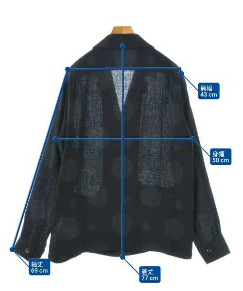 Sasquatchfabrix.（サスクワァッチファブリックス）カジュアルジャケット 紺 サイズ:XL メンズ/2200618295029