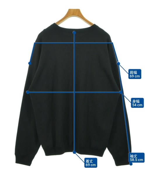 Sasquatchfabrix.（サスクワァッチファブリックス）スウェット 黒 サイズ:L メンズ/2200618435104