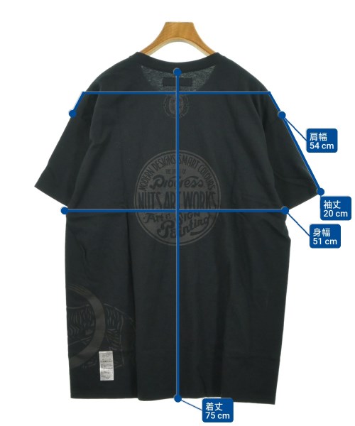 Sasquatchfabrix.（サスクワァッチファブリックス）Tシャツ・カットソー 黒 サイズ:F メンズ/2200618435111