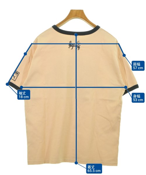 Sasquatchfabrix.（サスクワァッチファブリックス）Tシャツ・カットソー ベージュ サイズ:L メンズ/2200618435128