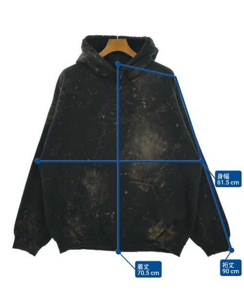 Sasquatchfabrix.（サスクワァッチファブリックス）パーカー 黒 サイズ:XL メンズ/2200619150020