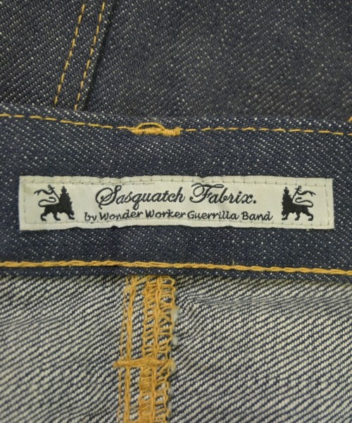 Sasquatchfabrix.（サスクワァッチファブリックス）デニムパンツ 紺 サイズ:S メンズ/2200670938063