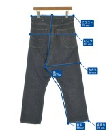 Sasquatchfabrix.（サスクワァッチファブリックス）デニムパンツ 紺 サイズ:S メンズ/2200670938063