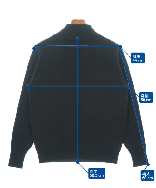 Sasquatchfabrix.（サスクワァッチファブリックス）ニット・セーター 黒 サイズ:M メンズ/2200679906131