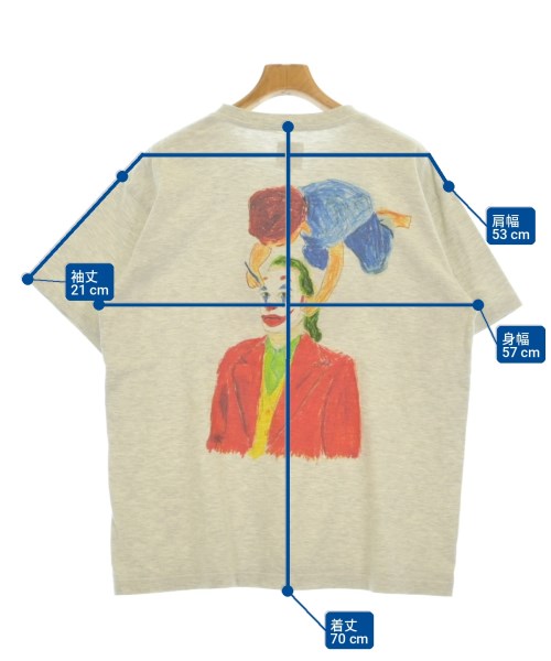Sasquatchfabrix.（サスクワァッチファブリックス）Tシャツ・カットソー グレー サイズ:XL メンズ/2200699160032