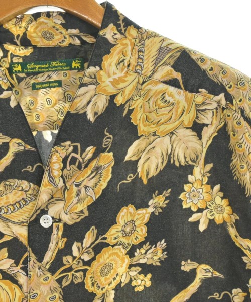 Sasquatchfabrix.（サスクワァッチファブリックス）カジュアルシャツ 黒 サイズ:XL メンズ/2200652614053