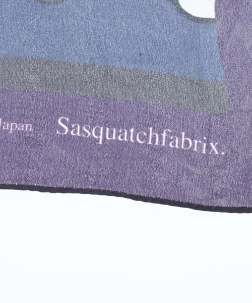 Sasquatchfabrix.（サスクワァッチファブリックス）バンダナ・スカーフ 紺 サイズ:- レディース/2200658550058