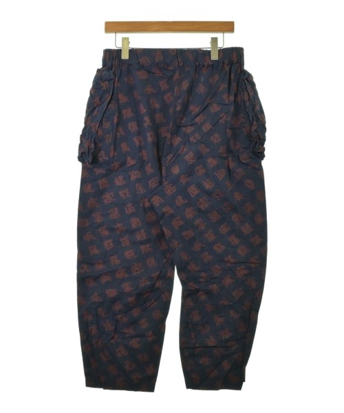 Sasquatchfabrix.（サスクワァッチファブリックス）クロップドパンツ 紺 サイズ:L メンズ/2200710998057