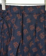 Sasquatchfabrix.（サスクワァッチファブリックス）クロップドパンツ 紺 サイズ:L メンズ/2200710998057