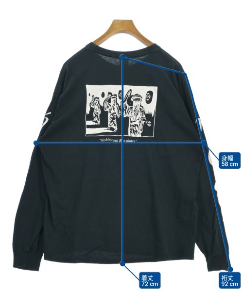 Sasquatchfabrix.（サスクワァッチファブリックス）Tシャツ・カットソー 紺 サイズ:-(XL位) メンズ/2200707269191