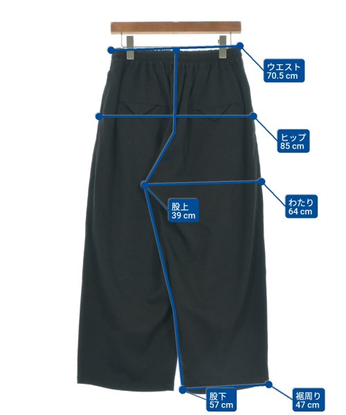 Sasquatchfabrix.（サスクワァッチファブリックス）クロップドパンツ 黒 サイズ:M メンズ/2200648316077