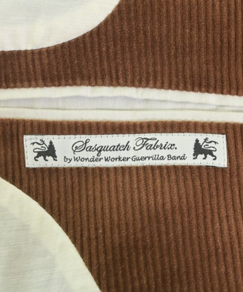 Sasquatchfabrix.（サスクワァッチファブリックス）カジュアルジャケット 茶 サイズ:M メンズ/2200649271023